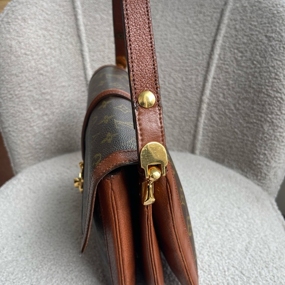 RARE Louis Vuitton Dauphine Classic Monogram Shoulder Bag Vintage - Picture 9 of 17